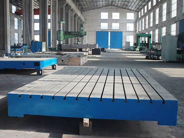 铸铁平台工艺流程总体应该怎么布置